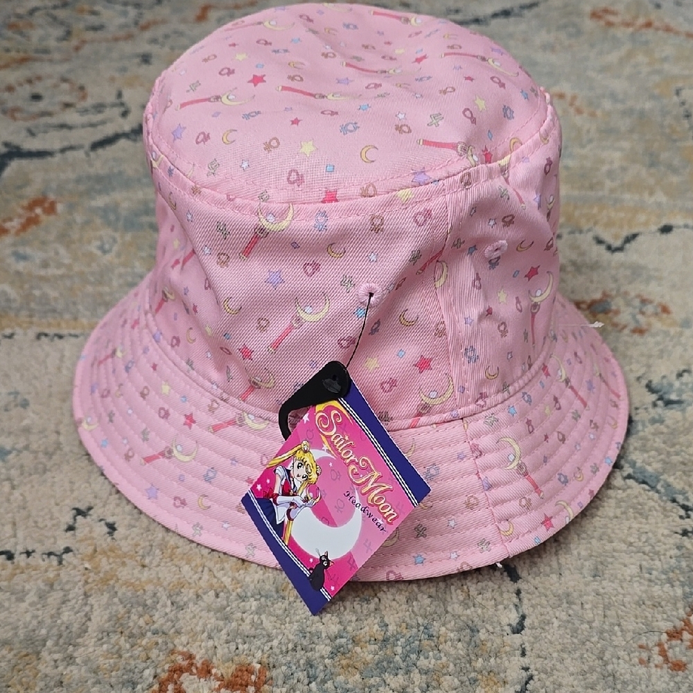 Pink Kids Bucket Hat